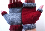 Πλεκτά γάντια χωρίς δάχτυλα - Mitts